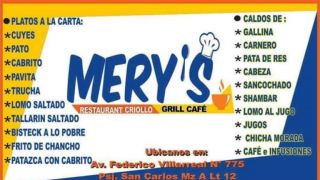 cenas domicilio trujillo RESTAURANT MERY'S - SERVICIO DE DELIVERY DE LUNES A DOMINGO : DESAYUNO - ALMUERZO Y CENA