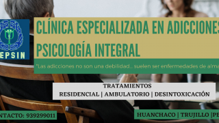 clinicas alcoholicos trujillo Clínica Especializada en Adicciones Psicología Integral