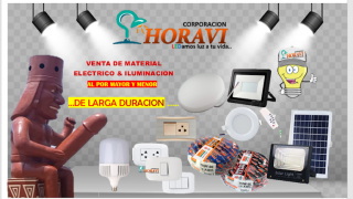 tiendas de iluminacion en trujillo CORPORACIÓN HORAVI E.I.R.L